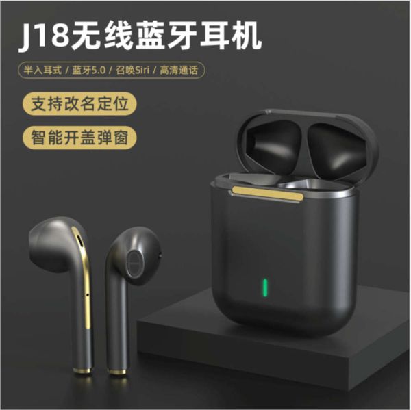 

new stereo wirels bluetooth j18 headset 5.0 true macaron