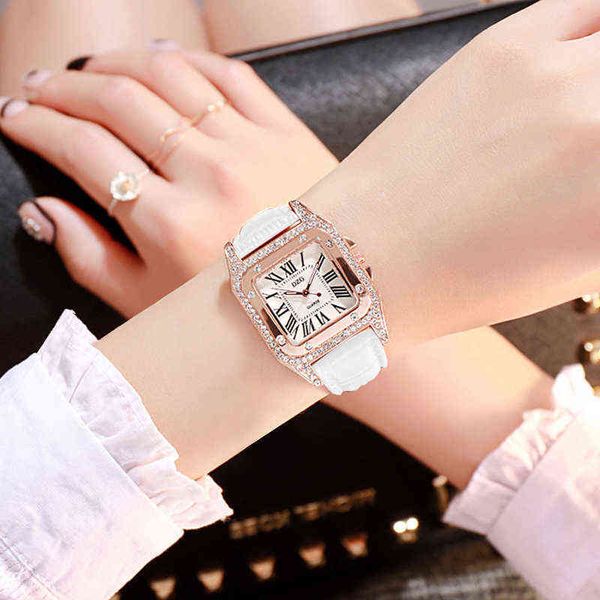 

nxy watchs women's star quartz clock, formula shaped rhinestone accessories, korean version, for students 0214, Slivery;brown