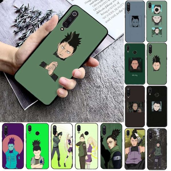 

naruto shippuden animation - cartoon shikamaru case, mobile phone cover from mi9 f1 9se 10lite note10lite mi8lite to mi5x