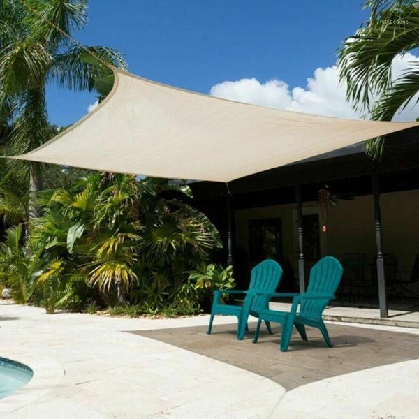 

shade 360Ã290cm sun sail outdoor garden waterproof awning canopy patio cover tent1