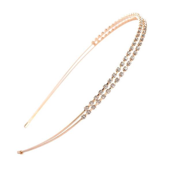 

new women crystal rhinestone pearl headband gold silver color fashion girls chic blingbling headband hair accessories q bbyqpu