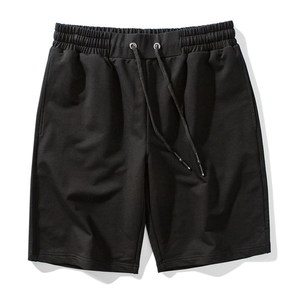 

summer 2021 new mode arrival shorts men solid occasional cotton pants 6 quality colors large k19 l582, White;black