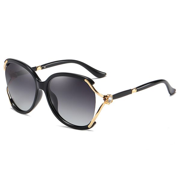 

womens fashion polarized sunglasses for woman diamond sunglasses driving sun glasses eyewear with box and cloth, White;black