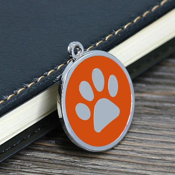 

wholesale собака идентификатор теги лап для собаки кошка персонализированные домашними животными щенок тег каша пользовательские ожерелье ож