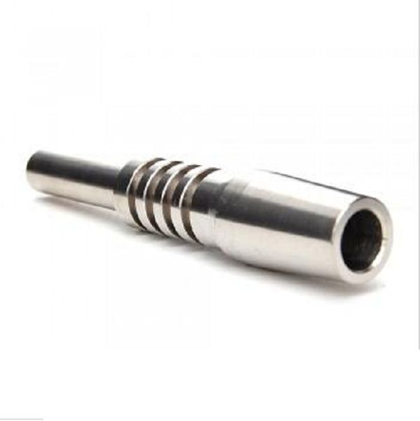 Titanium Dica Nectar Collector Domeless titânio prego 10 milímetros 14 milímetros 19 milímetros GR2 invertido Grau 2 Ti Nails para Honey Dab Dab Straw Concentrate