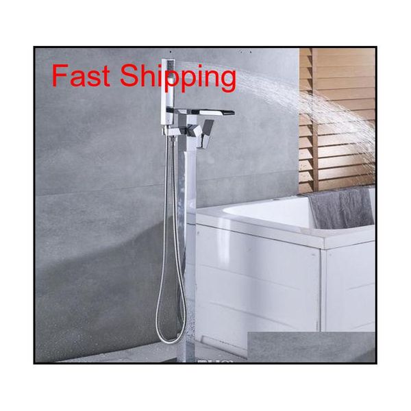 

floor mounted bathtub faucet standing led tub filler mi qylhla new_dhbest