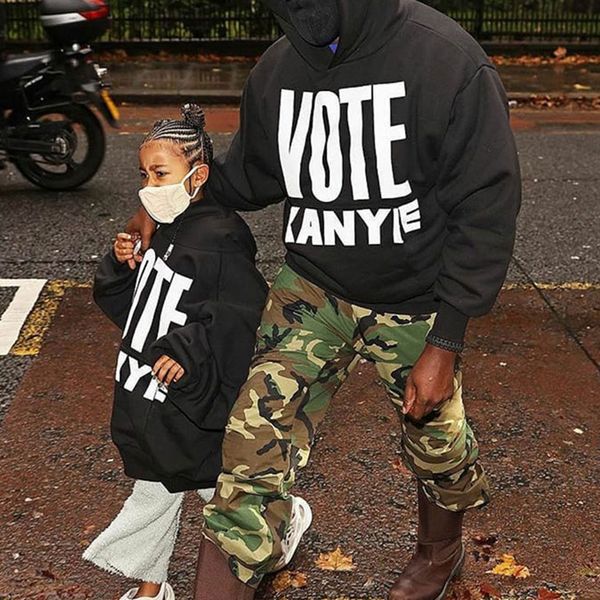 

vote kanye hoodie black hooded sweatshirts sweaters casual oversize hoody jumpers men women hip hop streetwear