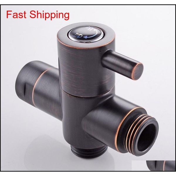 

oil rubbed bronze g1/2" brass t-adapter valve diverter for handheld sho qylngs packing2010