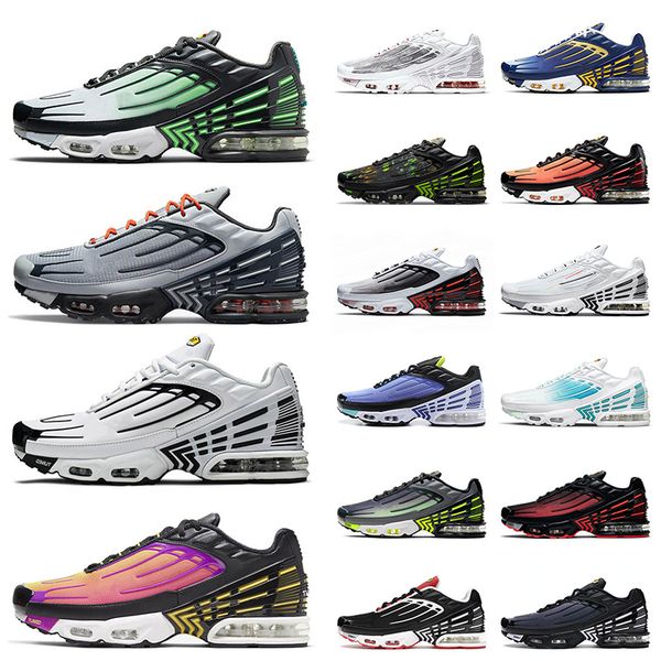 

wholesale 202 tn plus 3 tuned running shoes for mens women green aqua tiger laser blue crimson red radiant outdoor trainers sneakers 36-46