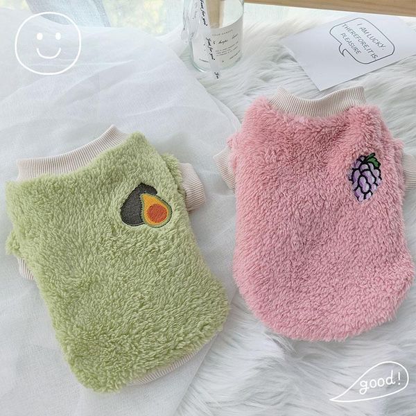 

dog apparel 2021 winter clothes soft flannel puppy pet for small dogs costume coat ropa perro chihuahua para pug1