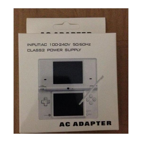 

ac home wall power supply charger adapter cable with retail box for nin bbygte yhshop2010