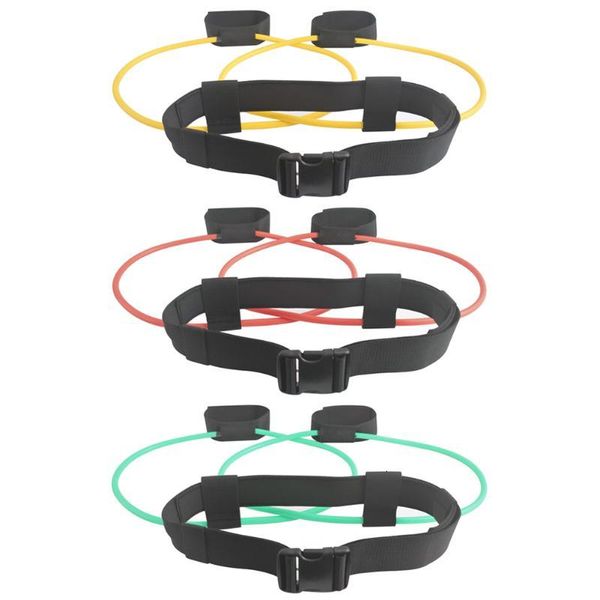 

dropship fitness workout booty bands yoga resistance band waist pedal exerciser pull rope trainers force core training tool