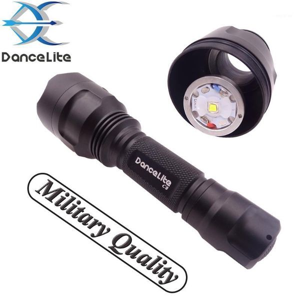

quality ~ dancelite c8 xm-l2 u3 10w amc7135x12 4200ma 18650 c8 torch linterna1