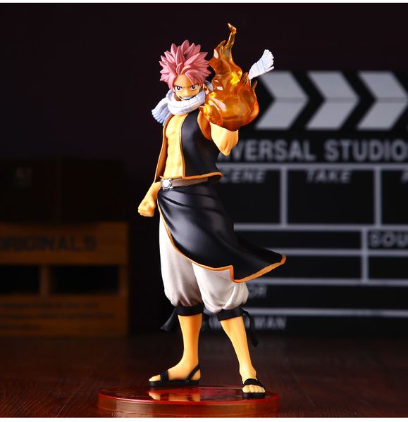 Anime Fairy Tail Natsu Dragneel 24cm PVC Action Figure Modell Spielzeug Geschenk