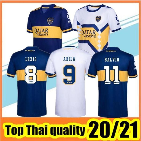 

2020 2021 boca juniors soccer jersey men home away uniforms 20 21 boca juniors gago osvaldo carlitos perez de rossi tevez football uniforms, Black;yellow