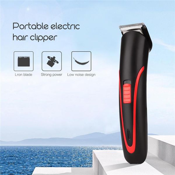 

electric men's hair clipper rechargeable portable beard trimmer household and infant haircut tool