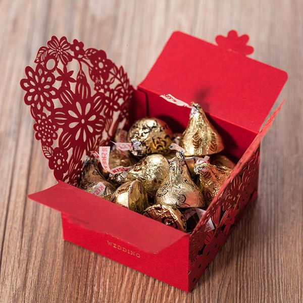 

factory price favor party favors hollow box wedding candy chocolate boxes bags cake
