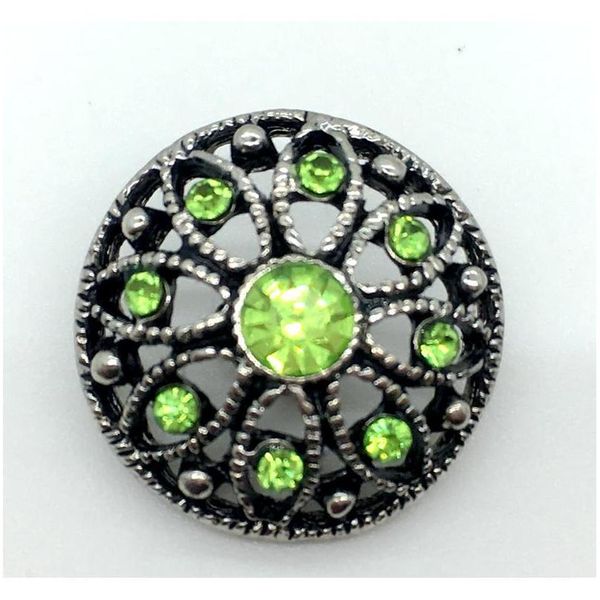 

noosa snap button rhinestone chunk charm button 18mm interchangeable flower hollow style jewelry for ginger snap wmtskw beauty888