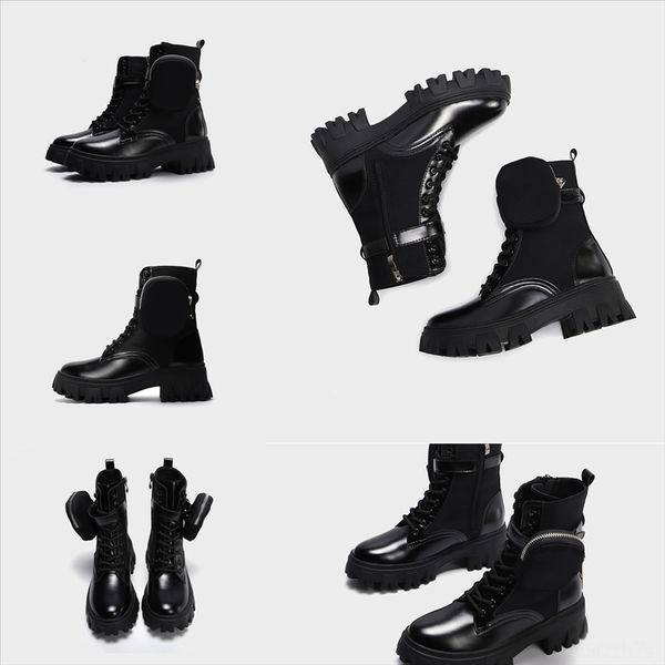 

wiviu women luxury leather boy boot motorcycle designer black bonny webbing trimmed leather winter boots chelse shoes ankle