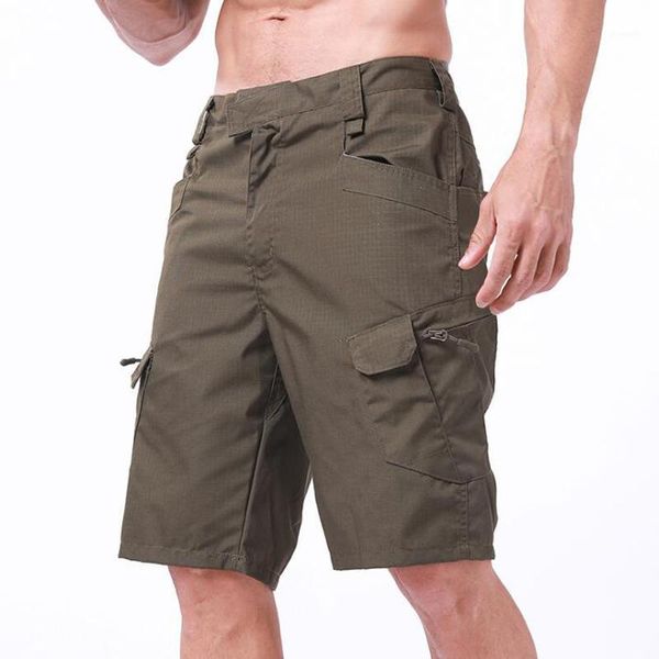 

shorts men tactical overalls multiple pockets combat cargo short men casual camouflage shorts 5xl bermuda masculina1, White;black