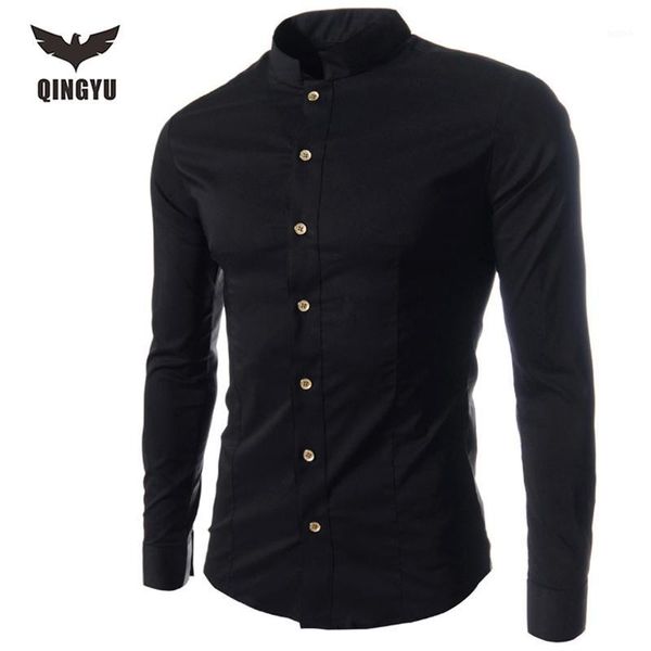

men shirt 2016 male long sleeve shirts casual collar slim fit black dress shirts mens hawaiian camisa masculina 2xl1, White;black