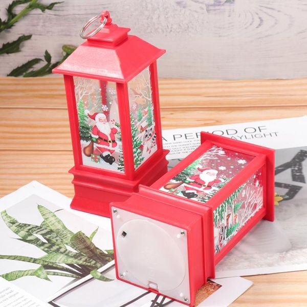 

2 pcs christmas wind lamp charming hanging lamp led candlestick for bedroom banquet