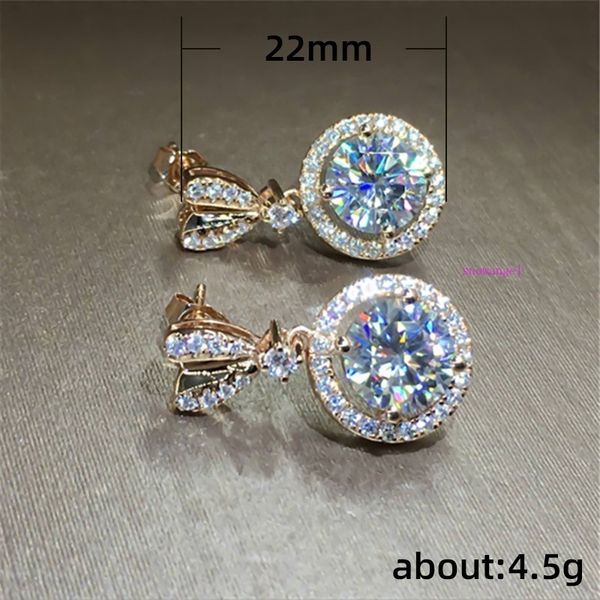 

популярные изысканные женские серьги в форме сердца, Silver