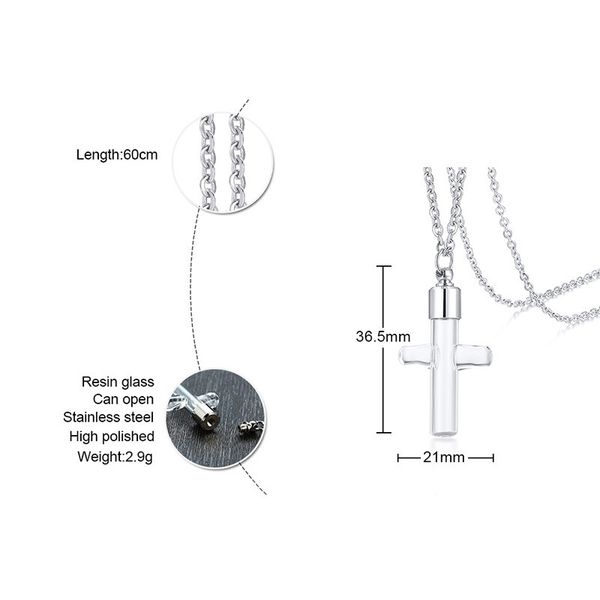 

qwc che10 stainless steel necklace sell popular lady 36mm cross shape silver color lover gift women korea style q1209, Bronze;silver