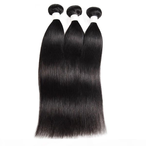 

ishow new arrival 9a brazilian straight human hair bundles 3pcs wholesale brazilian hair weave peruvian hair extensions, Black
