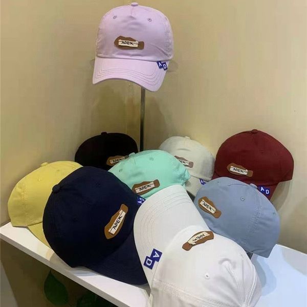 

2021 new 2021ss error layered label men women crumple patch adererror baseball cap ader caps designer hat qqr4, Blue;gray
