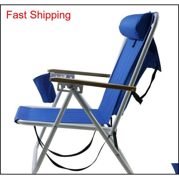

new backpack beach chair folding portable chair blue solid con qylhhu bde_luck