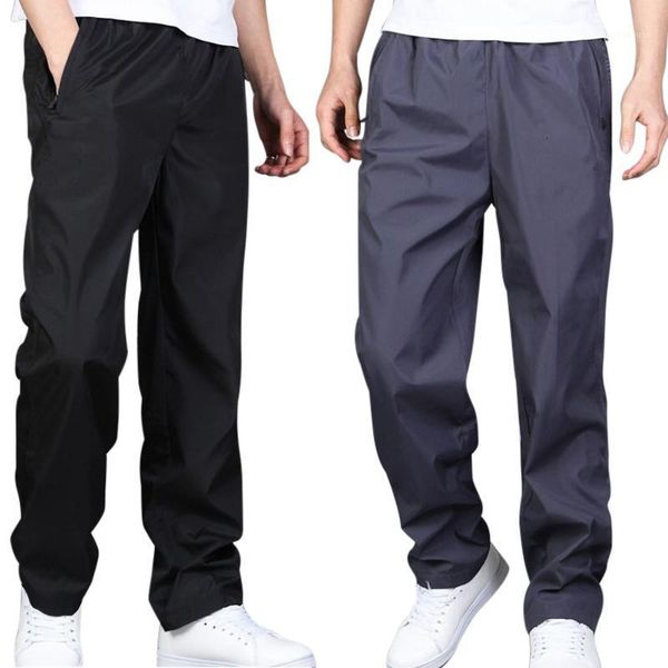 

sportwear pants men loose straight trousers large size quick-drying pants spring summer autumn winter sweatpants1, Black