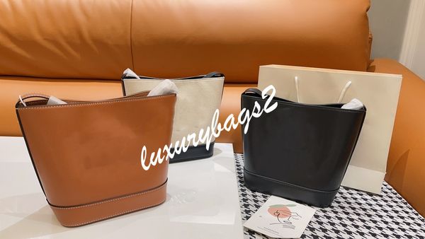 La nuova borsa a secchiello Web Celebrity consiglia lo stile caldo Serie di stampa classica di articoli di sentimento popolare Dimensioni scatola pieghevole: 20 X21 cm Borse Borse da donna