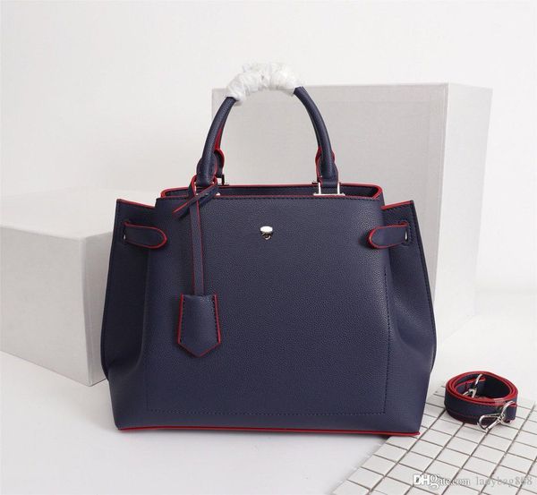 

2021 new fashion luxury designer ladies handbag leather cowhide large capacity handbag diagonal bags shoulder bags 32.5cm