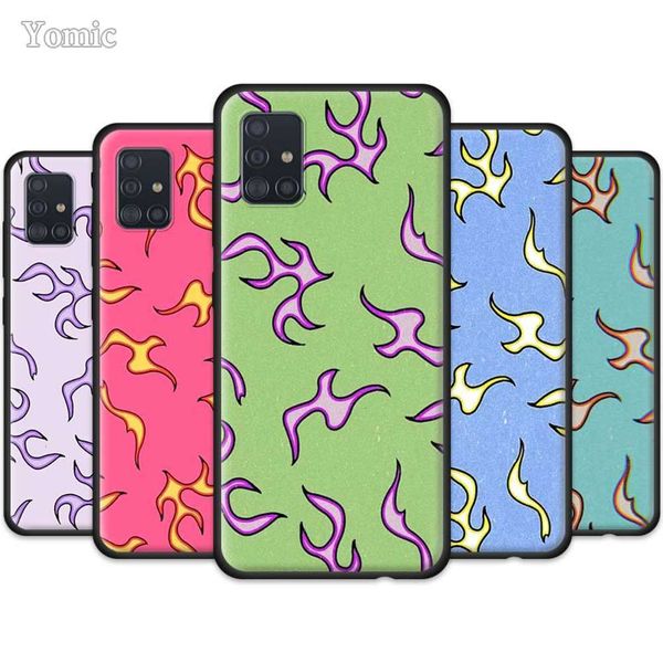 

samsung galaxy a51, a50, a71, a70, a42, a10, a20e, a30, a40, a31, a21s, a41, a01 soft cover with artistic personality