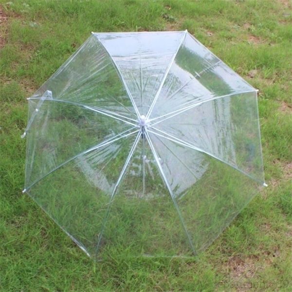 

transparent clear dance performance long handle colorful beach umbrella for men women kids umbrellas owd2949