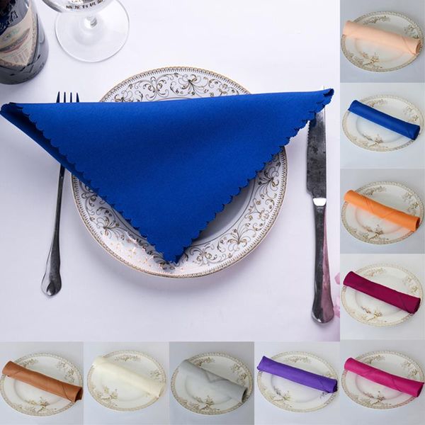 

table napkin napkins banquet dinner cloth els meal tray pocket handkerchiefs for home party event wedding decoration