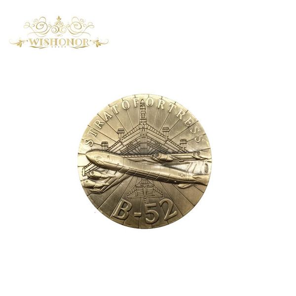 

красивые американские монеты цинкового сплава b 52 stratofortress сувенирная монета для коллекционной испытательной монеты красивая американ