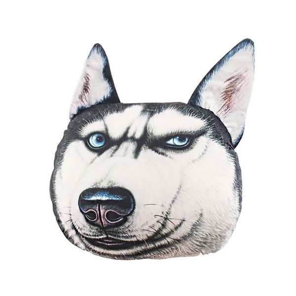 

new 3d 38cm35cm samoyed husky dog plush toys dolls stuffed animal pillow sofa car decorative creative birthday gift wmttgt