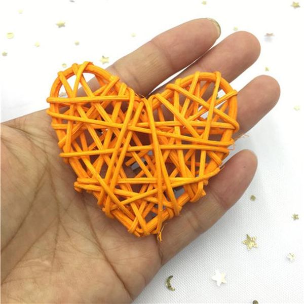 

10pcs 7cm colorful rattan heart sepak takraw diy rattan ball home garden birthday wedding party decoration supplies kids gifts wmtgvn