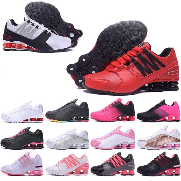 

2019 shox avenue 802 shoes deliver women casual shoes brand for air cushion shox sneakers sports jogging trainers 36-40 hur6d fg6p, Black