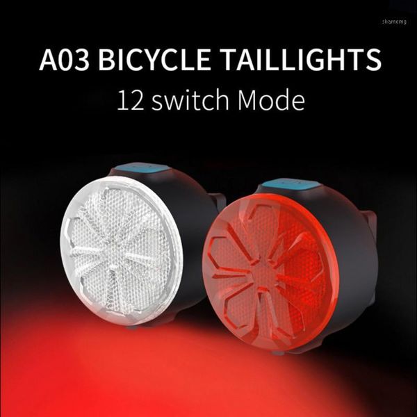 

bike lights portable usb charging night bicycle tail light riding led highlight headlight equipment accessories1