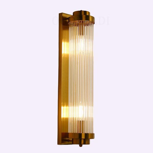 

wall lamp nordic design lamps golden crystal sconce bar store foyer bedroom living room decor light