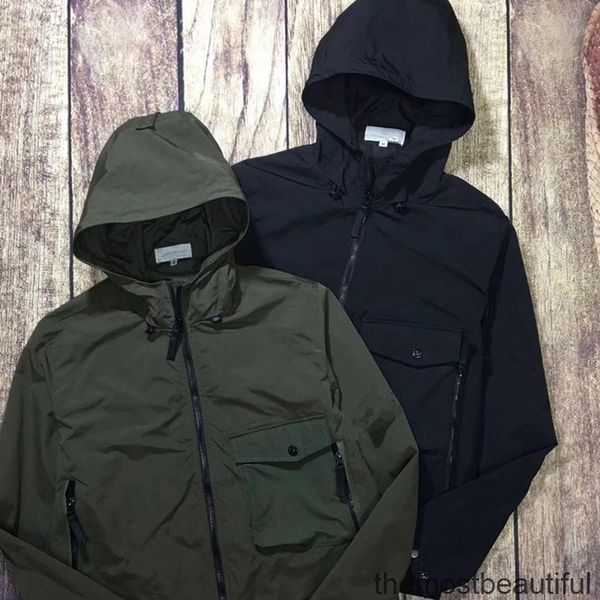

men's jackets summer ss spring casual men's jacket fashion multi pocket windbreaker function zipper coat hoodie outdoors h9kw, Black;brown