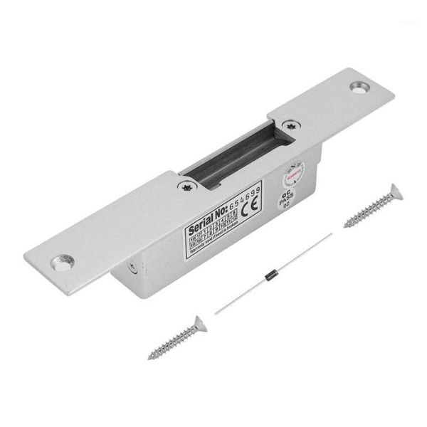 

access control electric strike lock nc no cathode for wood metal door1