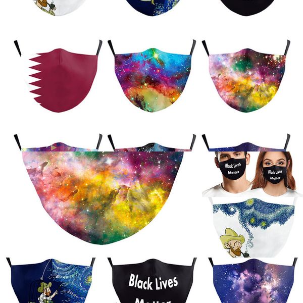 

adjustable strap 2020 2ut6 ear art printing digital dustproof haze pm2.5 protective maskoutletwjtm