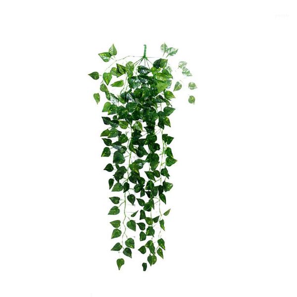 

decorative flowers & wreaths artificial fake hanging vine plant leaves garland home garden wall decoration