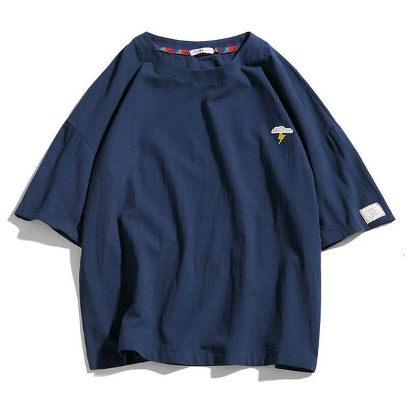 

2019 tshirt for men summer t shirt casual o-neck tee casual japanese 100% cotton tshirts fashion tees trendy short sleeve, White;black