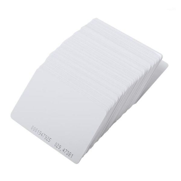 

fingerprint access control 50 pieces ligent proximity em4100 125khz rfid card entry empty id access1