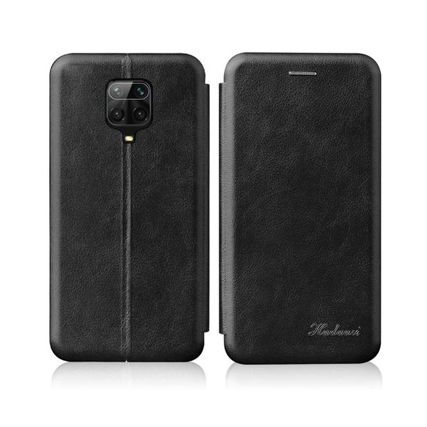 

for xiaomi redmi note 9 pro note 9s note 9 pro max integrated electricity pressing retro texture magnetic tpupu leather case with card sl
